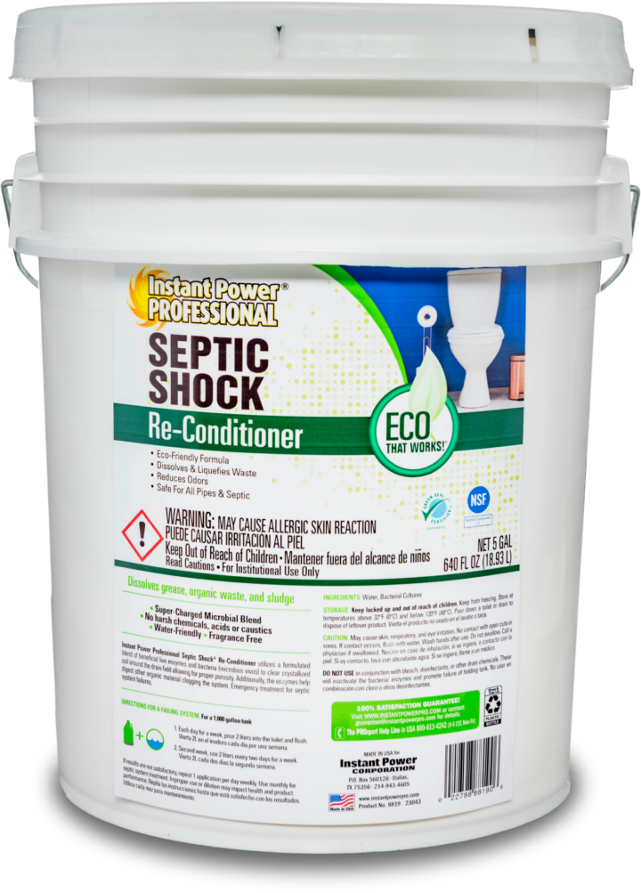 Septic Shock Re Conditioner Instant Power Professional Products