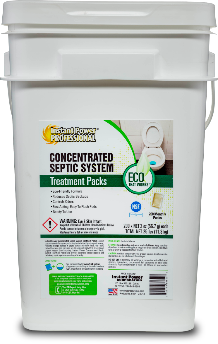Concentrated Septic System Treatment Packs